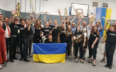 Schweizerische Residenz von dem ersten All – Ukrainern Jugend Jazz Band