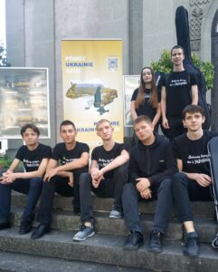 Schweizerische Residenz von dem ersten All – Ukrainern Jugend Jazz Band
