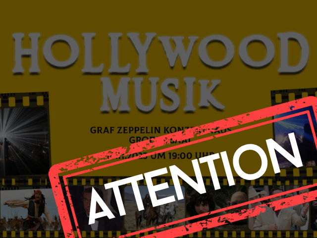 Attention, postponement of the concert on 16.11.2023